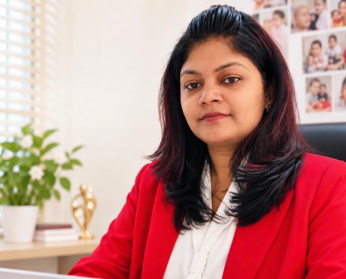 Dr. Mamtha C.V. in consultation at her Bengaluru clinic